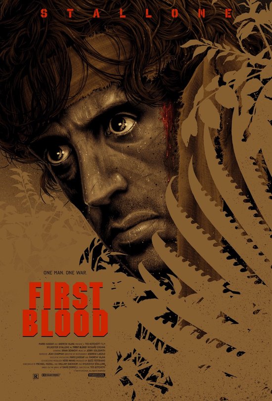 Rambo First Blood (1982) - Steelbook Limited Collector Blu-Ray 4k Ultra HD + Blu-Ray