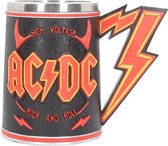 Nemesis Now - AC/DC Logo - Bierpul - Zwart en Rood - 15.2cm