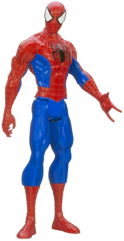 Marvel Avengers Titan Hero - Speelfiguur (30cm) - Spider-Man - Rood - Marvel