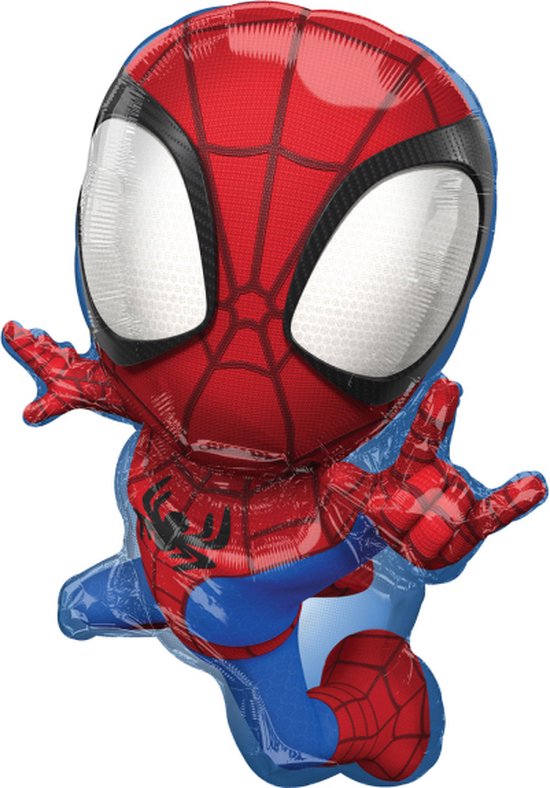 Amscan - Spidey & Friends - Spider-man - Folie ballon - Helium ballon - 55x73 Cm - Leeg - 1 Stuks