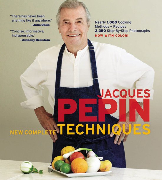 Jacques P閜ins Complete Techniques - cover