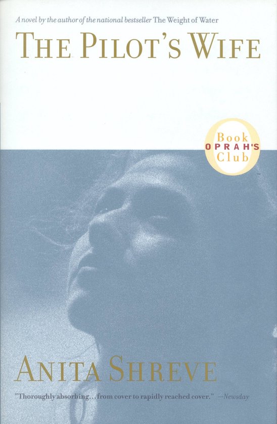 Boek 'The Pilot's Wife' van Anita Shreve, met de tekst 'Book Oprah's Club'.