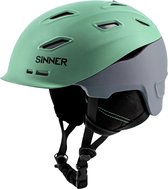 SINNER X PHBG - Serfaus skihelm - Groen / Grijs - Maat S