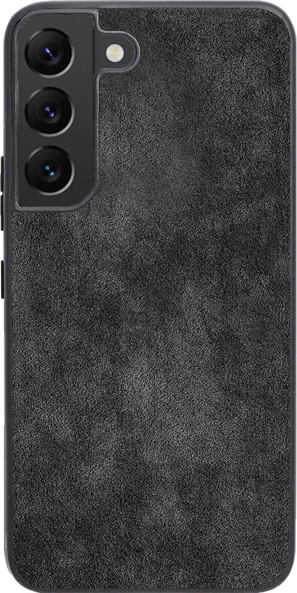 Samsung Galaxy S23 Plus - Alcantara Back Cover - Space Grey