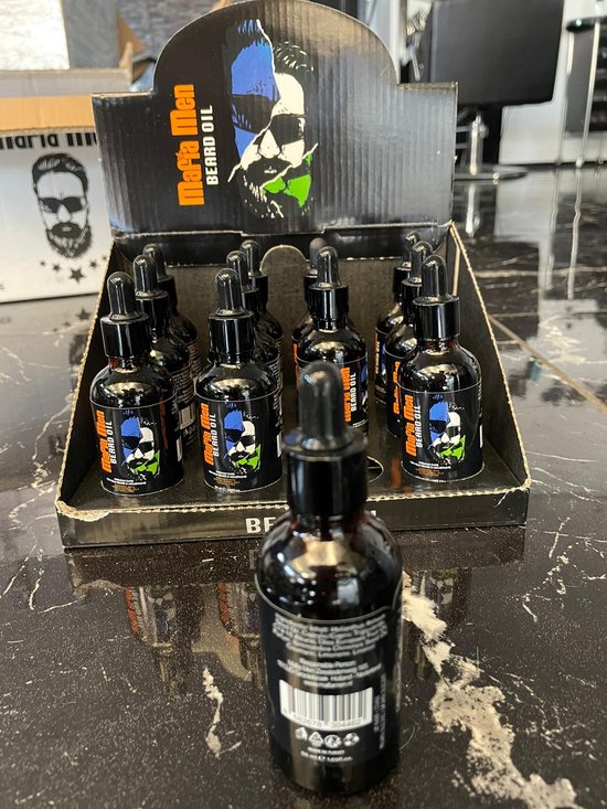 Baard olie - Beard oil - Mafia Men - 50 ml effectief tegen huiduitslag en haaruitval