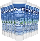 Bol.com Oral-B Complete Plus - Protect & Fresh - Tandpasta - Voordeelverpakking 12 x 75 ml aanbieding