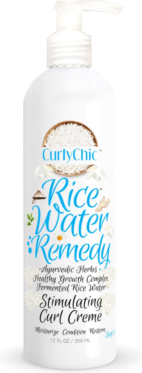 Curly Chic Ricewater Remedy Stimulating Condish 8oz