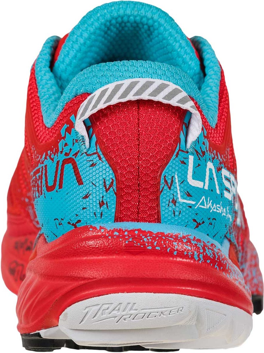 La Sportiva Akasha II Trailrunningschoenen Dames Hibiscus Malibu 38.5 Blauw