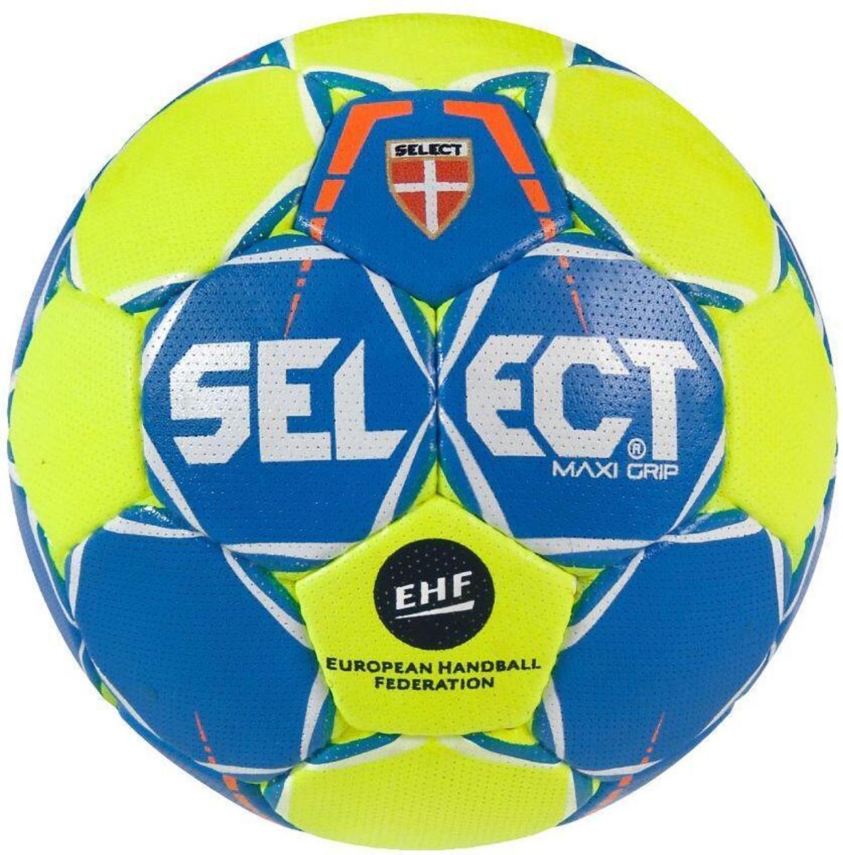 Select Maxi Grip Handbal - Blauw / Geel | Maat: MINI (0)