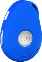 NL Alarmering Senioren Alarm Blauw - Mobiele Alarmering - Alarmsysteem - GPS - Alarmknop