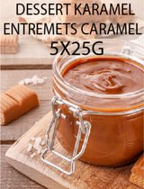 W8CONTROL Proteine Karamel dessert/ pudding (5 x 25g) F1