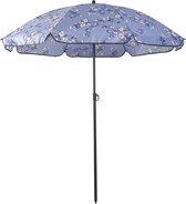 Parasol de Plage Outfit - Ø160 cm - Blauw