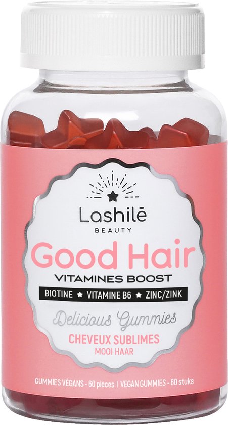 Lashilé Beauty Good Hair - Haar vitamines - Supplement voor het haar - 60 gummies