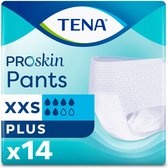 4x TENA Pants Plus ProSkin XXS 14 stuks