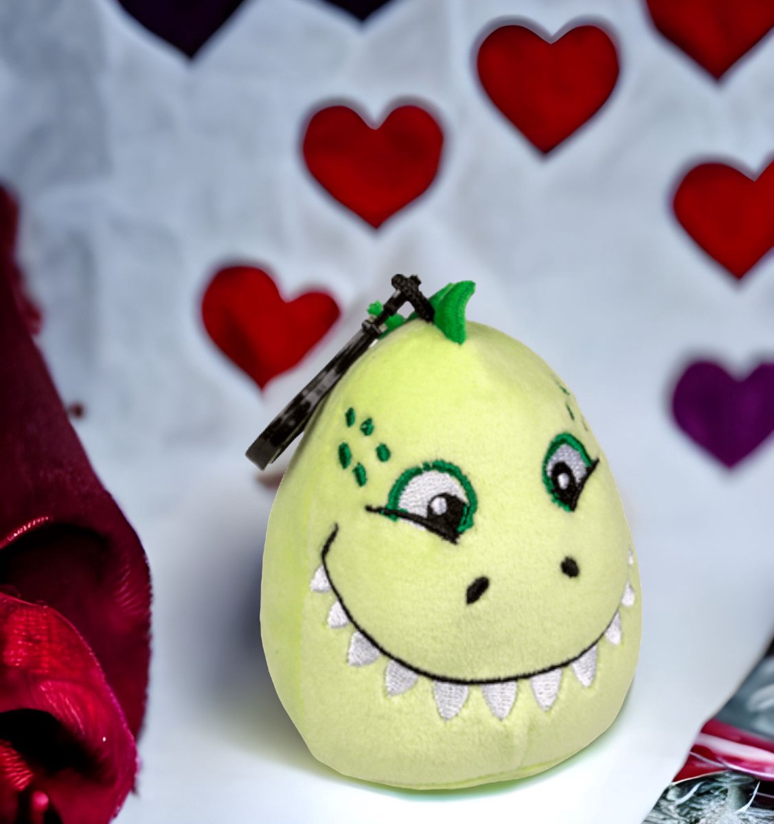 Kawaii knuffel - Sleutelhanger - Dinosaurus - Squish Knuffel