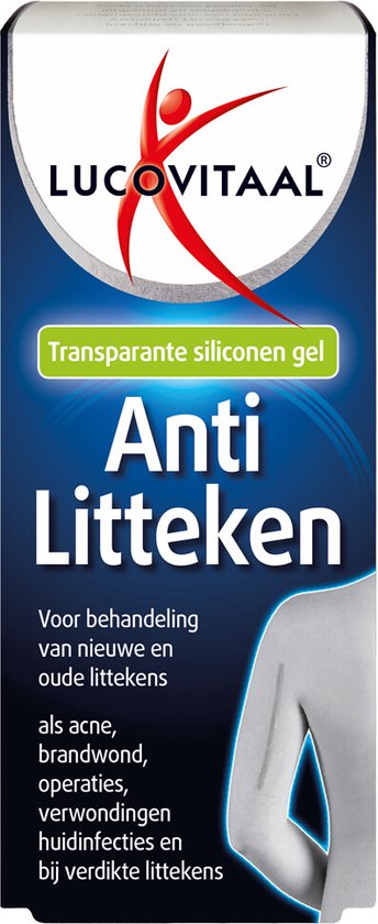 Foto: Lucovitaal anti litteken gel littekencreme