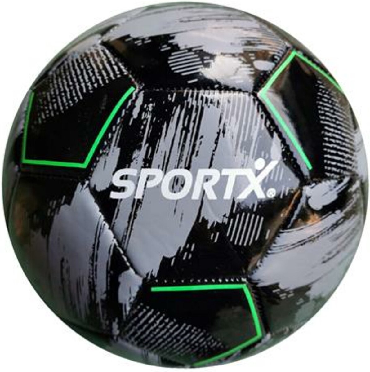 SportX - Voetbal Grijs Zwart