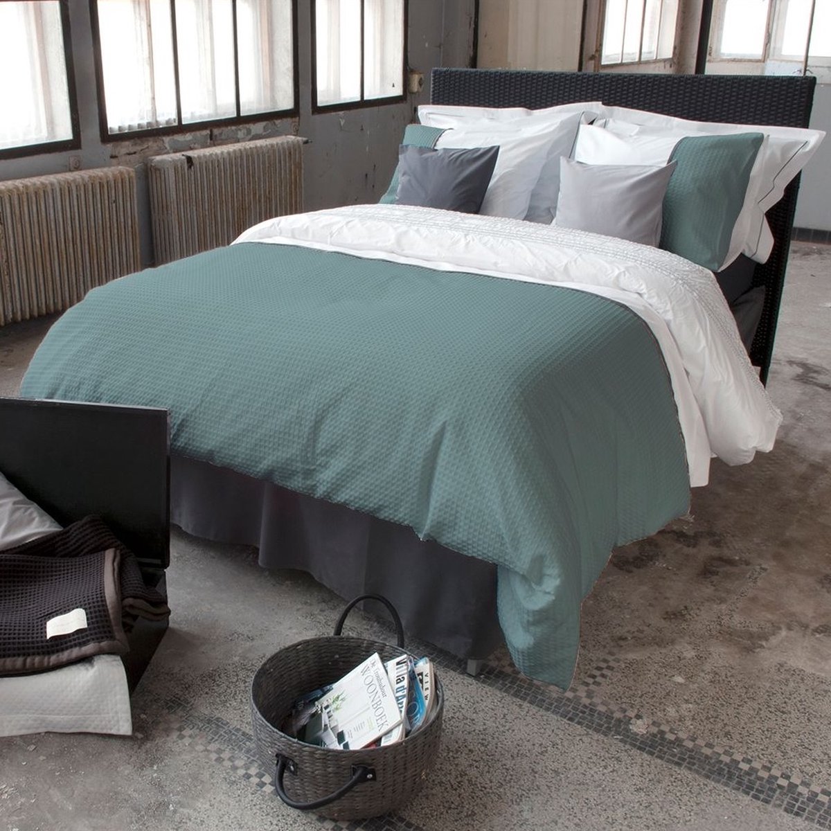 Dommelin Dekbedovertrek Bari 200x200/220, Kleur: Leem/Brons