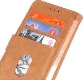 Zakelijke Book Case Telefoonhoesje - Portemonnee Hoesje - Geschikt voor iPhone XR - Bruin