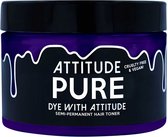 Attitude Hair Dye - Pure White Toner Semi permanente haarverf - Wit