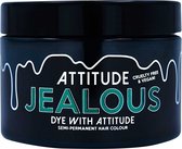 Attitude Hair Dye - Jealous Semi permanente haarverf - Donkergroen