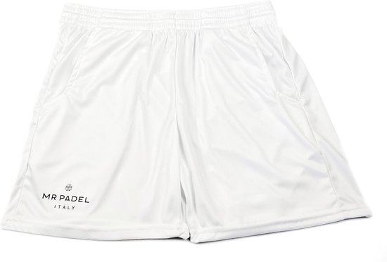 Mr Padel - Padel Short Man - Sportshort Maat: XL - Wit