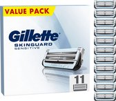 Gillette SkinGuard Sensitive - Navulmesjes - Voor Mannen - 11 Navulmesjes