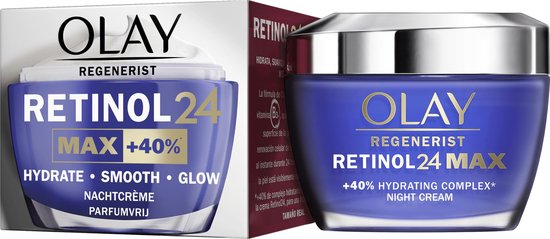 James Dyson fout Helder op Olay Regenerist Retinol24 MAX - Nachtcrème - Parfumvrij - 50ml | bol.com