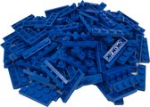 200 Bouwstenen 1x4 plate | Blauw | Compatibel met Lego Classic | Keuze uit vele kleuren | SmallBricks