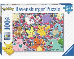 foto van Ravensburger puzzel Pokemon - Legpuzzel - 100 XXL stukjes