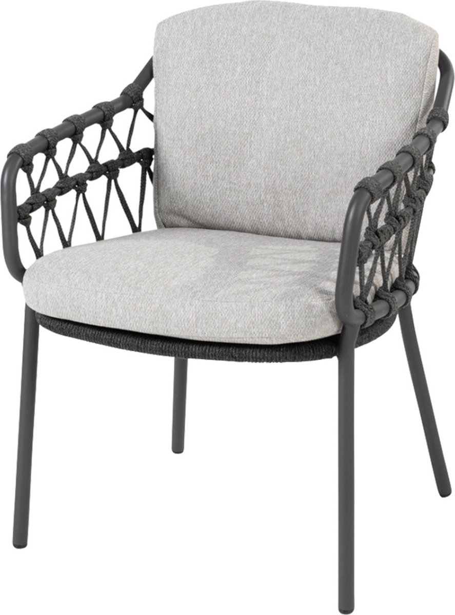 4 Seasons Outdoor Calpi dining stoel - Antraciet