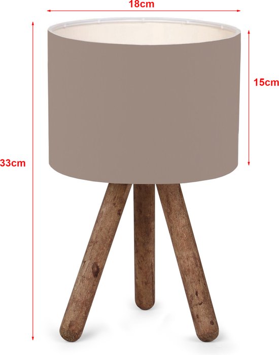 Nordlux Dicte Booglamp - E27 - Beige