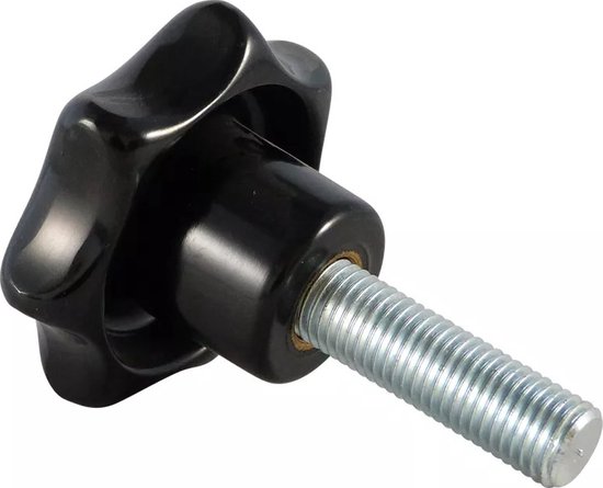 Bouton étoile externe m6x20