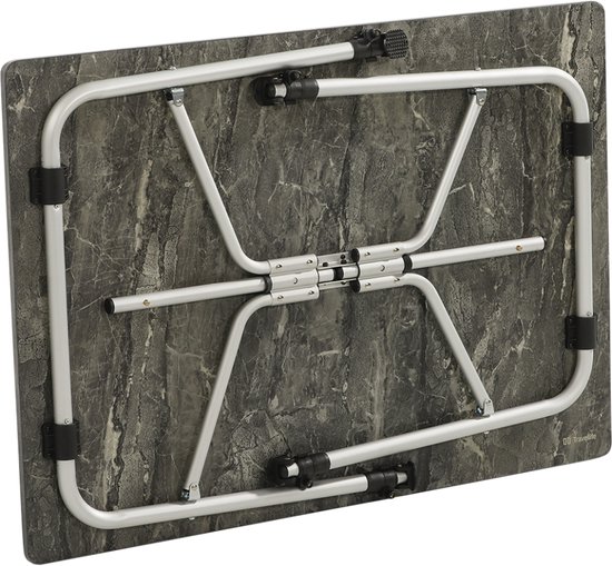Travellife Sorrento Campingtafel Honeycomb dark grey 120x80 - Kras- en hittebestendig - Extreem lichtgewicht - Inclusief draagtas van Travellife — afbeelding 4