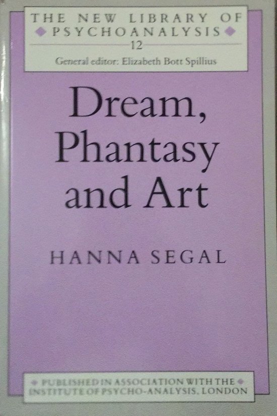 Dream, Phantasy and Art - cover