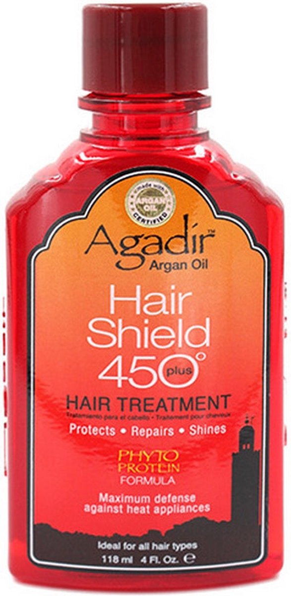 Spray Shine voor Haar Agadir Shield 450º (118 ml)