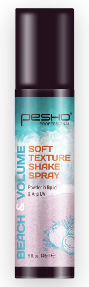 SOFT TEXTURE SHAKE SPRAY- PESHO PROFESSIONAL. - POWDER IN LIQUID & ANTI UV