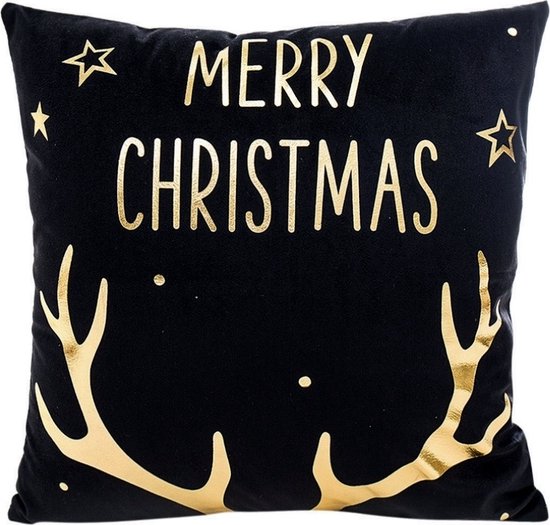 Sierkussen Christmas Reindeer | 45 x 45 cm | Katoen/Polyester