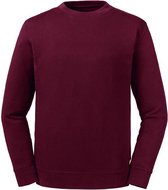 Russell - Reversible Sweater - Bordeaux Rood - 100% Biologisch Katoen - L