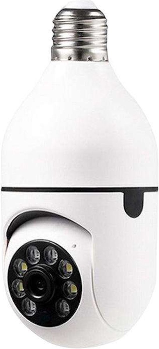 AFINTEK WiFi Panorama Camera Basic | Beveiligingscamera Voor E27 Lamp Fitting