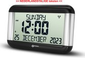 GEEMARC VISO8 digitale kalender klok met onverkorte dag / datum / tijdweergave