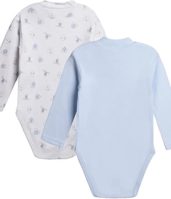 SCHIESSER Pyjama Set Lange Mouw Karos Blauw
