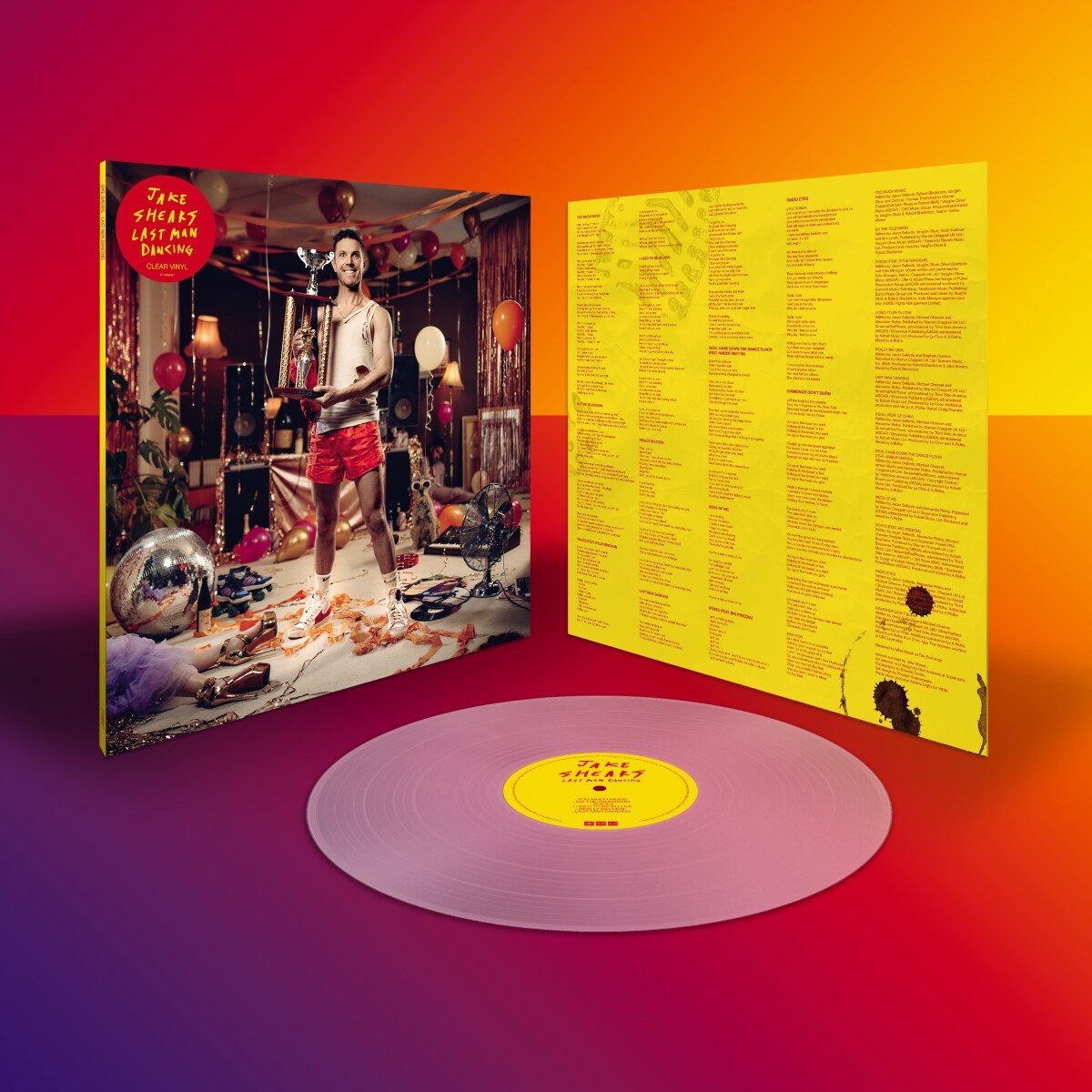 Jake Shears - Last Man Dancing (LP) (Coloured Vinyl)