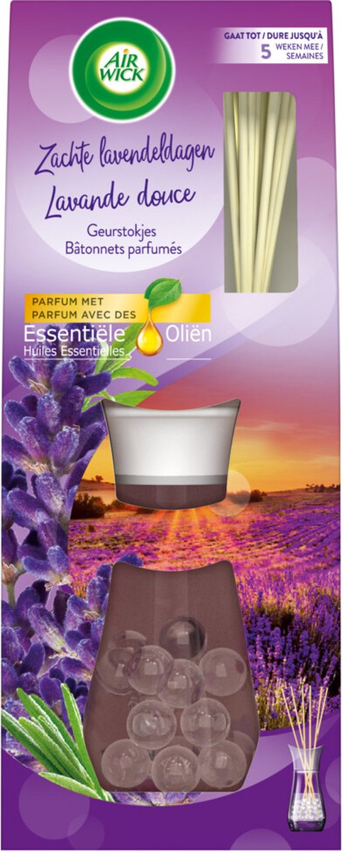 Air Wick Reeds Essential Oils Geurstokjes Lavender 33 ml