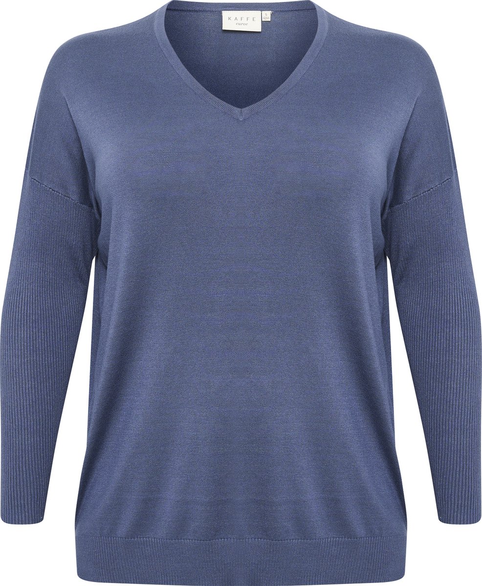 Kaffe Curve KCmachi Knit Pullover Dames Trui - Maat S