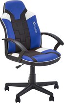 X Rocker Saturn PC Office Gaming Chair - Black/Grey/Blue