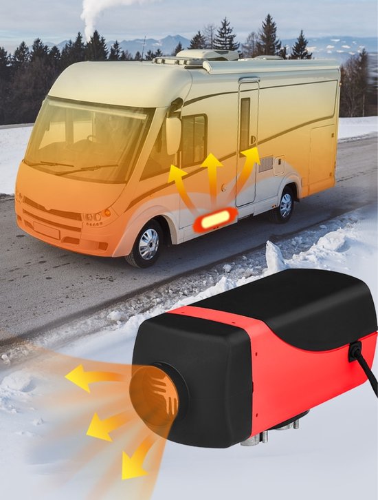 Currero Auto Kachel Auto Kachel 12 Volt Standkachel Auto Heater Car Heater