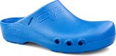 Sabots médicaux Klimaflex - Chaussures médicales - Chaussures pour femmes de soins - Semelle antidérapante en PU - Sabots pour femmes - Bleu ciel