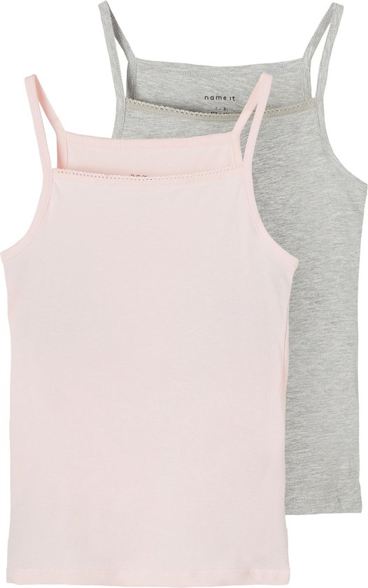 Name it sous-vêtements filles 2-pack - Barely Pink - 164 - Rose