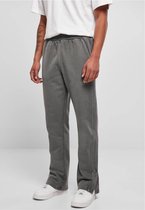 Urban Classics Pantalon de survêtement Homme -5XL- Heavy Terry Garment Dye Slit Grijs